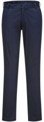 Portwest S235 - Női Stretch Slim Chino nadrág, sötét tengerészkék (S235DNR28)