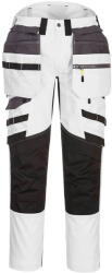 Portwest DX440 - DX4 nadrág lezippzározható lengőzsebbel, fehér/szürke (DX440WGR30) - munkavedelemzona