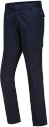 Portwest S231 - Stretch Slim Fit Combat nadrág, sötét tengerészkék (S231DNR28) - munkavedelemzona