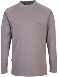 Portwest FR33 - FR antisztatikus környakas felső, szürke (FR33GRRL) - munkavedelemzona