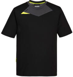 Portwest DX411 - DX4 póló S/S, fekete (DX411BKRXXL) - munkavedelemzona