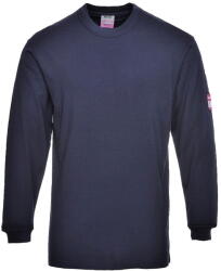 Portwest FR11 - Antisztatikus, lángálló hosszú ujjú póló, tengerészkék (FR11NARXL) - munkavedelemzona