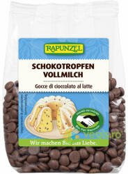 RAPUNZEL Picaturi (Chipsuri) de Ciocolata din Lapte Integral Ecologice/Bio 100g
