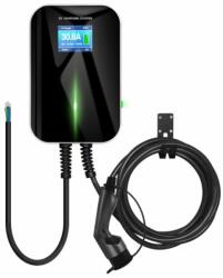 Besen Type2 Elektromos autó fali töltő kábellel APP vezérléssel | 11 kW | 16A | 3fázis | 6m