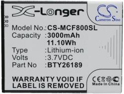 Cameron Sino Akkumulátor Cameron Sino CS-MCF800SL, Li-Ion, 3000 (CS-MCF800SL)