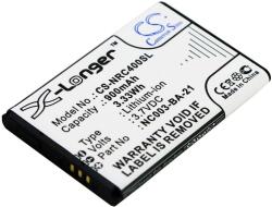 Cameron Sino Akkumulátor Nolan B4 Rcs készletekhez, 900 mAh, Li-Ion (CS-NRC400SL)