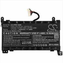 Cameron Sino Akkumulátor HP Omen 17 design 16pin ( ekv. Hp 922752-421 ), 5300 mAh (CS-HPM170NB) - akkumulatorok-profi