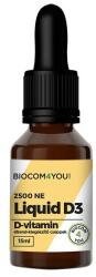 Biocom Liquid D3 D-vitamin csepp 2500NE 15 ml