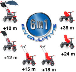 Molto 6 in 1 Urban Trike Deluxe