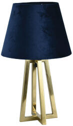 ELMARK Siena asztali lámpa 1XE27 bronz kék Elmark (ELM 955SIENA1T BR)