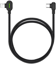 Mcdodo Cablu Button Series PD Lightning la Type-C Black (1.2m)-T. Verde 0.1 lei/buc (CA-7370) - pcone