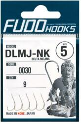 FUDO Hooks Carlige FUDO Delta Mejina Black Nickel, Nr. 8, 10buc/plic (0031-8)