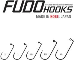 FUDO Hooks Carlige FUDO Jig EXH, Black Nickel, 1/0, 5buc/plic (2121-1/0)