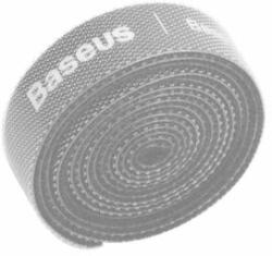 Baseus - Kábelrendező - Kábelszalag (1m), szürke