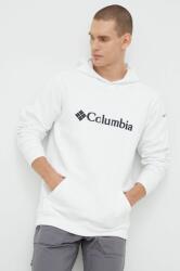 Columbia bluză CSC Basic Logo bărbați, culoarea alb, cu imprimeu 1681664 9BYK-BLM0RK_00X