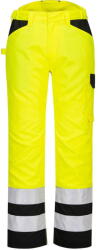 Portwest PW241 - PW2 Hi-Vis Service nadrág, sárga/fekete (PW241YBR46) - munkavedelemzona