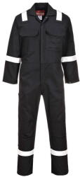 Portwest BIZ5 - Bizweld Iona FR lángálló hegesztő overál, fekete (BIZ5BKRM) - munkavedelemzona