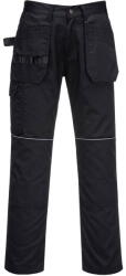 Portwest C720 - Tradesman lengőzsebes nadrág, fekete (C720BKR34) - munkavedelemzona