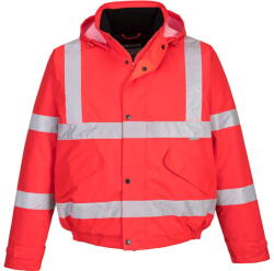 Portwest S463 - Hi-Vis bomber dzseki, piros (S463RERS)
