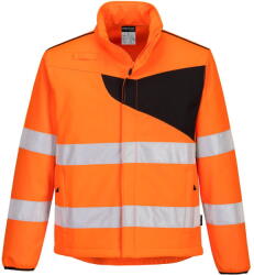 Portwest PW275 - PW2 Hi-Vis softshell dzseki (2L), narancs/fekete (PW275OBR4XL) - munkavedelemzona