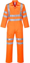 Portwest RT42 - Hi-Vis polipamut overál, narancs (RT42ORRM) - munkavedelemzona