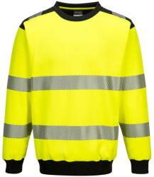 Portwest PW379 - PW3 Hi-Vis környakas pulóver, sárga/fekete (PW379YBRL) - munkavedelemzona