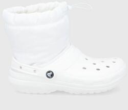 Crocs hócipő Classic Lined Neo Puff Boot fehér, 206630, 206705 - fehér Női 36/37