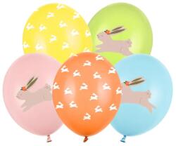 PartyDeco Balon din latex - Iepuraș săritor mix