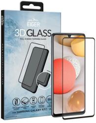 Eiger Folie Protectie Sticla Temperata Eiger 3D Edge to Edge EGSP00695 pentru Samsung Galaxy A52 (Transparent/Negru) (EGSP00695)