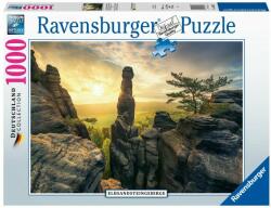 Ravensburger Labské Pieskovce în zori 1000 de bucăți (2417093) Puzzle