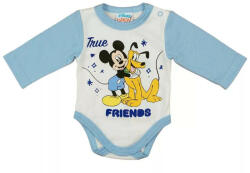 Disney hosszú ujjú baba body Mickey egér és Pluto mintával (104)
