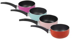 Zilan Cratita de lapte Floria ZLN0393 - aluminiu antiaderent, diametru 12 cm, inaltime 5 cm (ZLN0393)
