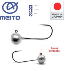 Meito Hooks Microjig bila MEITO HOOKS Nr. 1 - 3g (5buc/plic) (M-MJIG1-3)