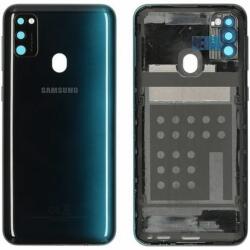 Samsung Galaxy M30s M307F - Carcasă baterie (Opal Black) - GH82-21235A Genuine Service Pack, Opal Black