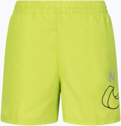 Nike Pantaloni scurți de înot pentru copii Nike Split Logo 4" Volley, verde NESSC786-312