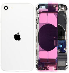 Apple iPhone SE (2nd Gen 2020) - Carcasă Spate cu Piese Mici (White), White