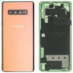Samsung Galaxy S10 Plus G975F - Carcasă baterie (Canary Yellow) - GH82-18406G Genuine Service Pack, Canary Yellow