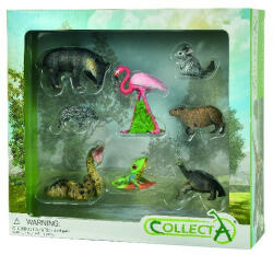 CollectA Set de 8 figurine pictate manual Wild Life (COL84098WB) - drool