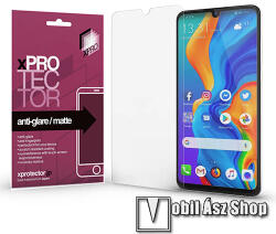 XPRO képernyővédő fólia - Anti-Glare - MATT! - 1db, törlőkendővel, A képernyő sík részét védi! - HUAWEI P30 Lite / HUAWEI nova 4e