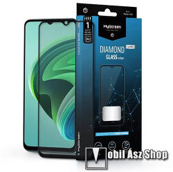 MyScreen DIAMOND GLASS LITE EDGE előlap védő karcálló edzett üveg - FEKETE - 9H, 0.33 mm, A teljes felületén tapad - A TELJES KIJELZŐT VÉDI! - Xiaomi Redmi Note 11E / Redmi 10 5G / Redmi 11 Prime 5G / Redmi 10