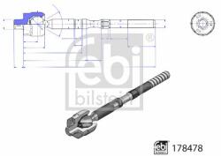 Febi Bilstein Bieleta de directie FEBI BILSTEIN 178478 (178478)