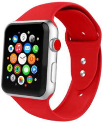 Tech-protect Curea silicon Tech-Protect Icon V2 compatibila cu Apple Watch 4/5/6/7/8/SE/Ultra 42/44/45/49mm Red (5906735412727)