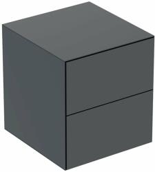 Geberit Dulap mediu suspendat Geberit One negru mat cu 2 sertare 45 cm (505.077.00.8) - neakaisa