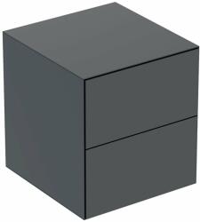 Geberit Dulap mediu suspendat Geberit One negru mat cu 2 sertare 45 cm (505.077.00.8)