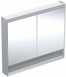 Geberit Dulap cu oglinda si nisa Geberit One ComfortLight 105 cm aluminiu eloxat (505.834.00.1) - neakaisa