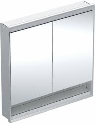Geberit Dulap incastrat cu oglinda si nisa Geberit One ComfortLight 90 cm aluminiu eloxat (505.823.00.1) - neakaisa