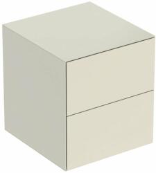 Geberit Dulap mediu suspendat Geberit One gri nisip lucios cu 2 sertare 45 cm (505.077.00.4) - neakaisa