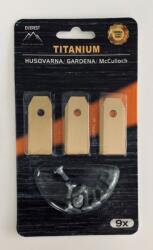 TARTALÉK KÉS ROBOTFŰNYÍRÓHOZ HUSQVARNA GARDENA 43mm TYTAN 9 db G1 G2 33-05011 (33-05011)