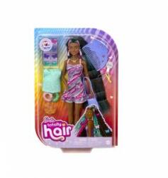 Mattel Set papusa cu par lung si fluturi, Barbie, 3-8 ani, 1710319 Papusa Barbie