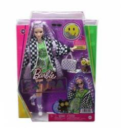 Mattel Papusa Barbie, Extra: Cu sacou alb-negru, 1710322